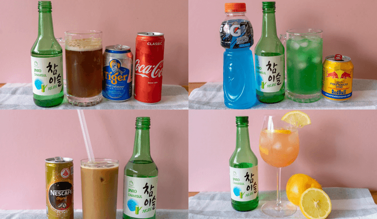 Cách Uống Soju dưới dạng cocktail